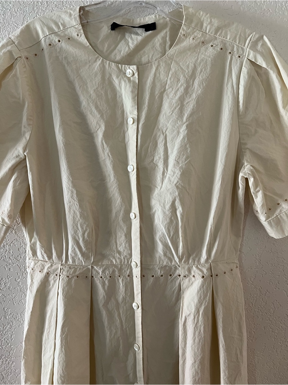 Jenni Kayne Harper Dress Ivory Size Medium - Picture 4 of 8